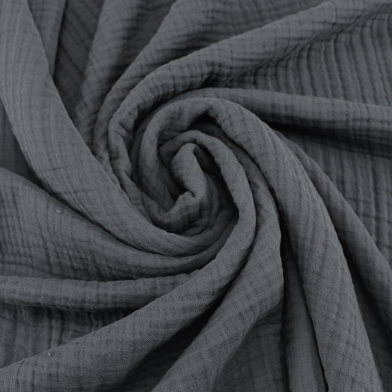 Муслін 4-шаровий, колір графіт, 240 см № MS-008, фото 1