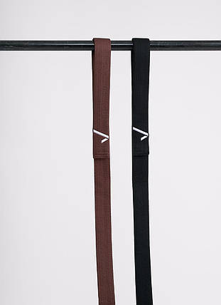 Пояс для кімоно дзюдо для змагань Ippon Gear Judo Belt Elite 2 Brown коричневий довжина 300 см, фото 3
