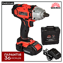 Гайкокрут акумуляторний Vitals Master AT 1825 Kit SmartLine+ 0 - 2800 об хв Патрон 1/2" АКБ 18 В 2 Ач