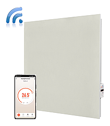 БІО конвектор із WIFi LIFEX Smart 700 Бежевий | Керамічна панель з розумним регулятором Tuya