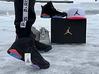 Кросівки чоловічі високі демісезонні чорні 44 розмір Ni0170