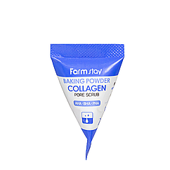 Скраб для обличчя FarmStay Baking Powder Collagen Pore Scrub з колагеном