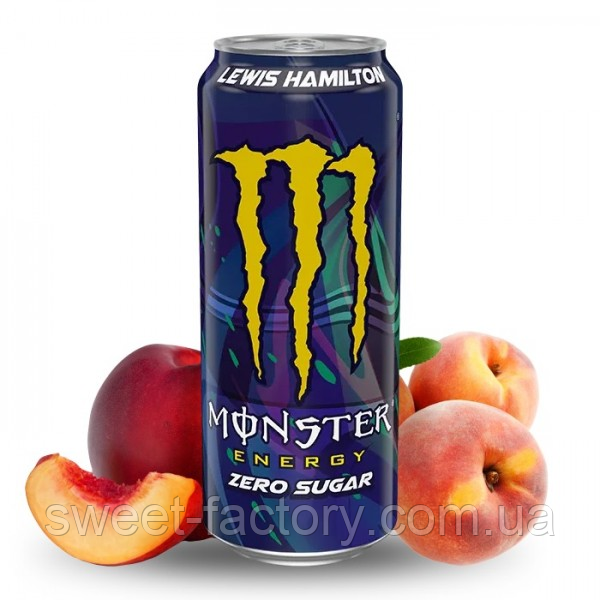 Енергетик Monster Energy Zero Lewis Hamilton 500ml, фото 1