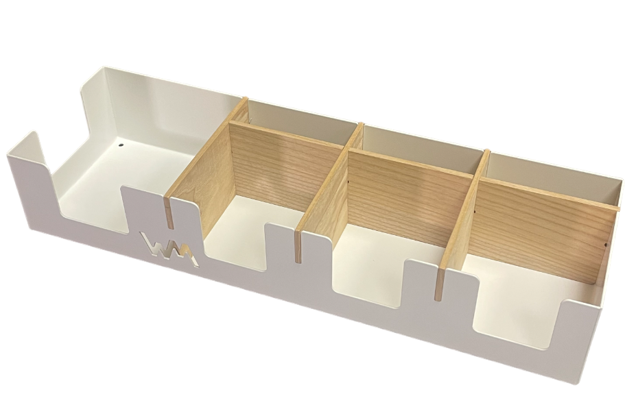 Барний органайзер WW Металевий Білий, фото 1