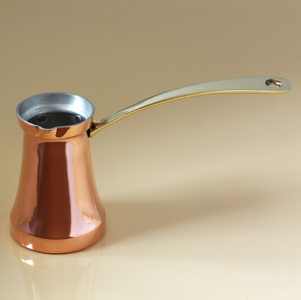 Мідна турка (Джезва) 120 мл. Класична ZH "Схід", фото 1