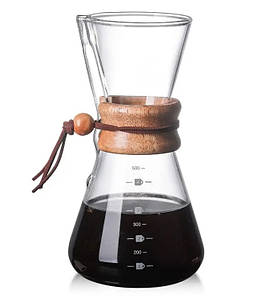 Кемекс для кави Chemex на 4 чашки (550/600 мл)