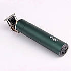 Акумуляторна машинка для стрижки волосся + 4насадки VGR V-186 / Тример для бороди / Водонепроникний тример, фото 3