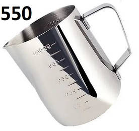 Пічер молочник Angel's Co 550 мл. З мітками