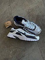 Чоловічі Кросівки Nike Initiator White Grey Blue / Найк Ініціатор Білі з Сірим та Синім, фото 3