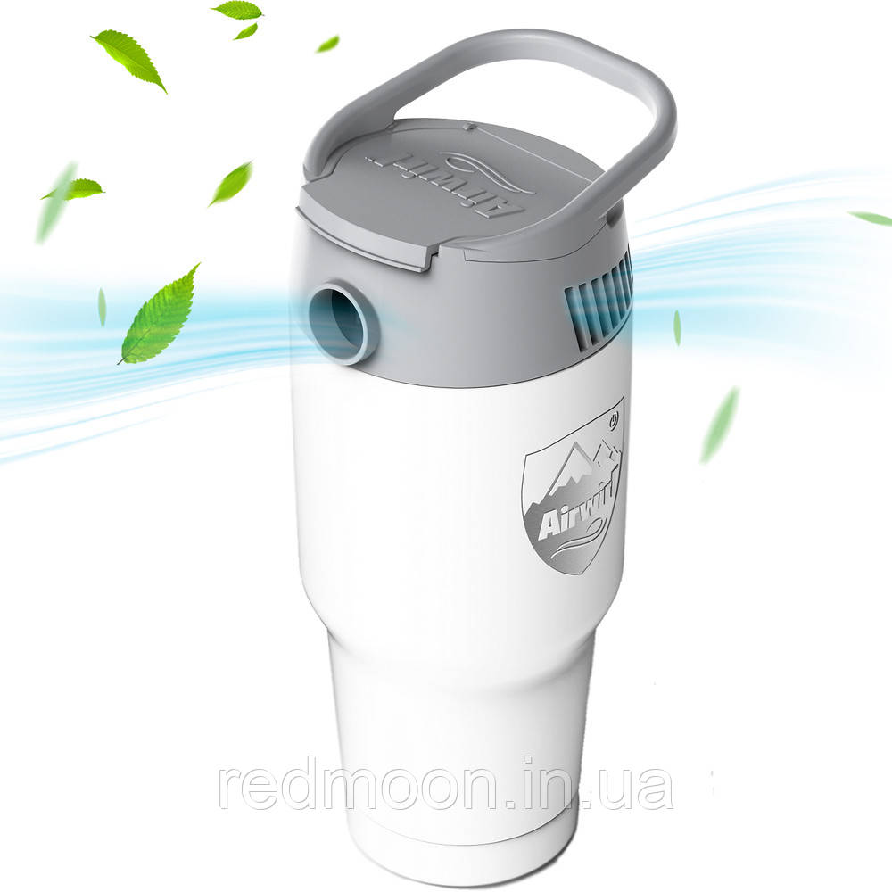 Міні кондиціонер 2в1, від батарейок / Портативний кондиціонер / Міні обігрівач / Охолоджувач повітря, фото 1