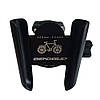 Велопідставка під телефон BG-098, ALUMINUM, фото 4