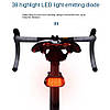 Велоліхтар MY-2106-38LED, waterproof, Li-Ion акумулятор, ЗУ Type-C, фото 9