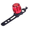 Велоліхтар STOP 2321/TY-06 / HJ-016-1LED, Waterproof, ALUMINUM, 2хCR2032, фото 2
