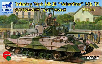 Valentine Mk.IX 1/35 Bronco 35144