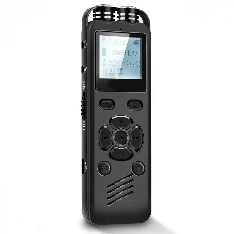 Професійний диктофон GS-R69, 8 Гб, стерео, з голосовою активацією й шумозаглушенням