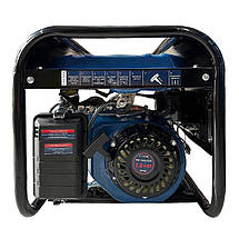 Генератор бензиновий Profi-tec pe 3800 g Електрогенератор з мідною обмоткою для дачі 3.8 кВт, фото 3