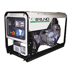 Генератор бензиновий BRUNO G12010HMPE-P 11,5 кВА, побутовий генератор, електростанція для будинку, генератор на виробництво