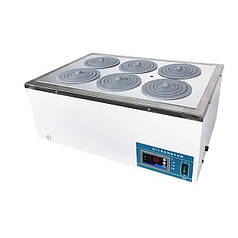 Баня водяна лабораторна 1500W HH-S6 Zenith Lab