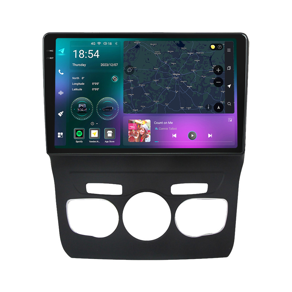 Штатна магнітола Mekede M7 Plus Citroen C4 2 B7 (2013-2016) CarPlay QleD