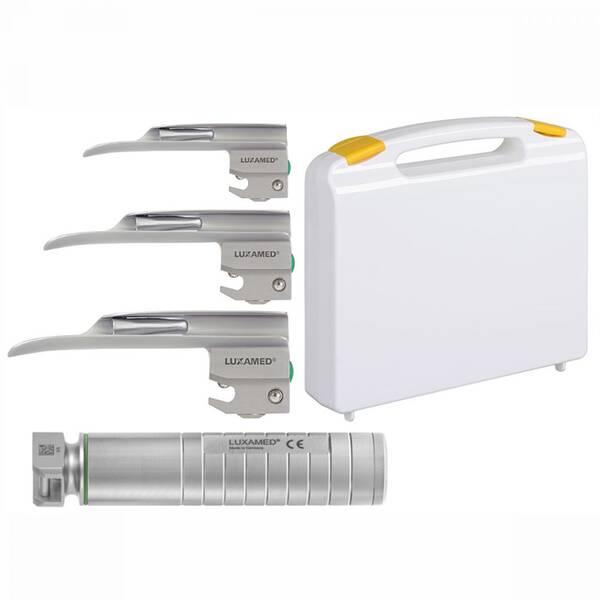 Набір F.O. ларингоскоп дорослий Xenon 2.5В + 3 Miller клинка Luxamed