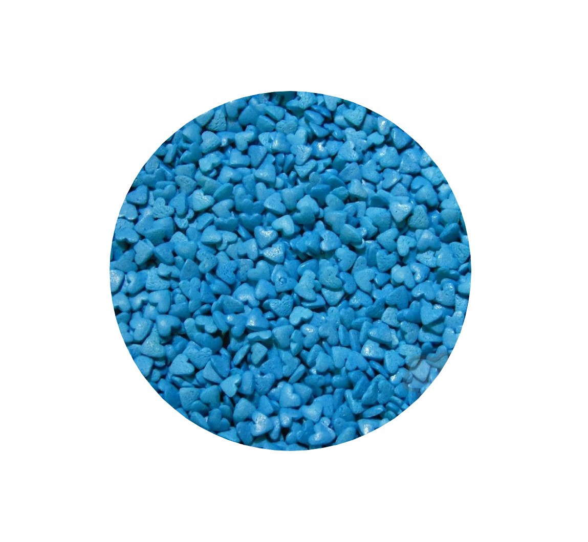 Посипка кондитерська серця Сині 50 грам