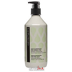 Шампунь для об'єму тонкого волосся з олією обліпихи та огірка Contempora Fine Hair Volumizing Shampoo, 500 мл