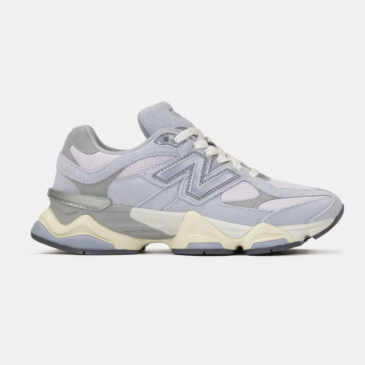 Кросівки New Balance 9060 Grey Pink / Нью Беланс 9060 Сірі з Рожевим