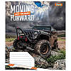 Зошит шкільний в клітинку 24 аркуша 1 Вересня Moving forward (5 видів), фото 5