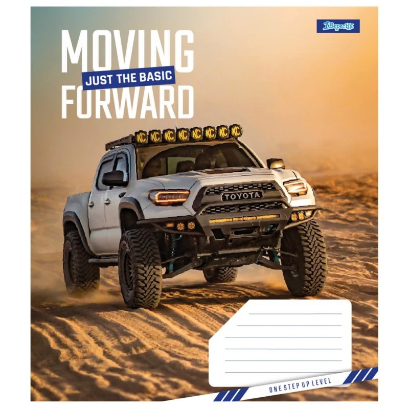 Зошит шкільний в клітинку 24 аркуша 1 Вересня Moving forward (5 видів)