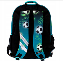 Шкільний рюкзак для хлопчика Футбол набір 5шт Starpak Синій, фото 2