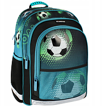 Шкільний рюкзак для хлопчика Футбол набір 5шт Starpak Синій, фото 3