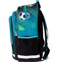 Шкільний рюкзак для хлопчика Футбол набір 5шт Starpak Синій, фото 4