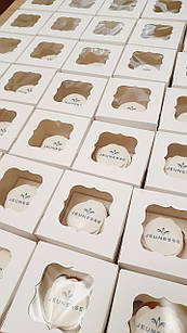 Капкейки Корпоративні з логотипом компанії в індивідуальному пакуванні