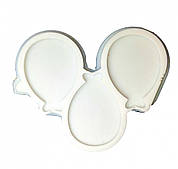 Силіконовий молд для льодяників Повітряні кулі