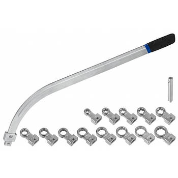 Ключ з набором для натягування та заміни ременя 15 од AL-FA ALTLW15PCS