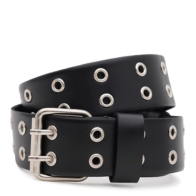 Чоловічий шкіряний ремінь Borsa Leather 115v1fx96-black, фото 1