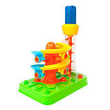 Набір для складання Edu-Toys Гірка-спіраль з інструментами 55 деталей JS022, фото 4