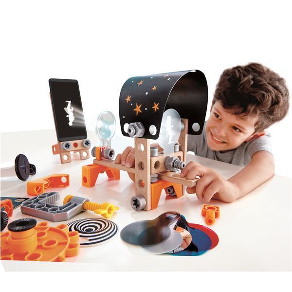 Конструктор Hape Junior Inventor Оптична лабораторія 54 деталі E3034