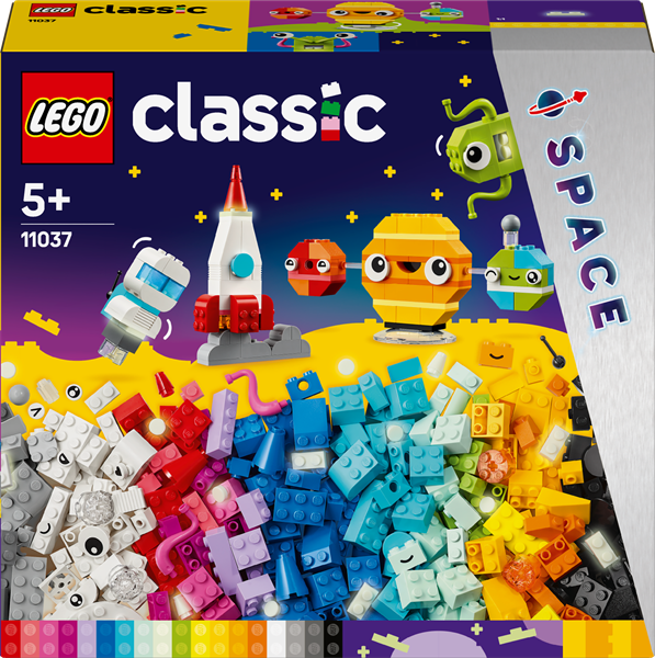 Конструктор LEGO Classic Творчі космічні об'єкти 450 деталей
