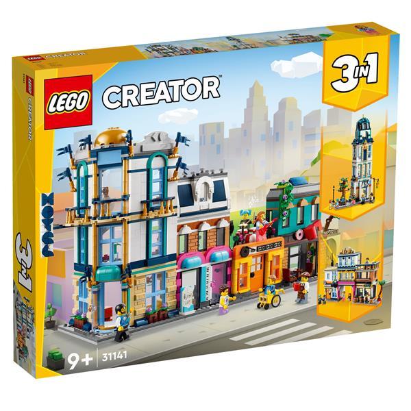 Конструктор LEGO Creator Центральна вулиця 3 в 1, 1459 деталей