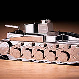 Колекційна модель-конструктор Metal Time Pz.Kpfw. II танк MT060, фото 5