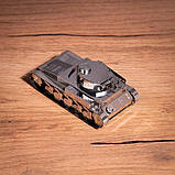 Колекційна модель-конструктор Metal Time Pz.Kpfw. II танк MT060, фото 6