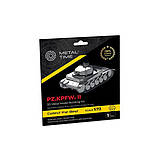 Колекційна модель-конструктор Metal Time Pz.Kpfw. II танк MT060, фото 8