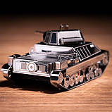 Колекційна модель-конструктор Metal Time P 26/40 танк World of Tanks MT062, фото 8