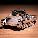 Колекційна модель-конструктор Metal Time P 26/40 танк World of Tanks MT062, фото 9