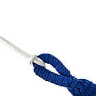 Підвісний гамак із планкою 80*200 см, з чехлом, Синій / Мексиканський гамак на дачу / Тканинний гамак туристичний, фото 4