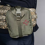 Підсумок під аптечку ПА2 regular (Олива) ТМ Балістика, фото 5