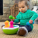 Сортер-балансир Fat Brain Toys Spinny Pins Неваляшки F248ML, фото 7