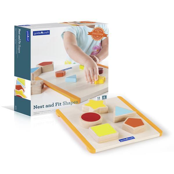 Рамка-вкладиш Guidecraft Manipulatives Фігури G6733