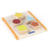 Рамка-вкладиш Guidecraft Manipulatives Фігури G6733, фото 3